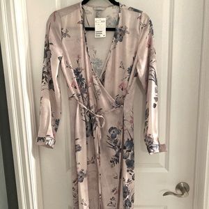 H&M Kimono Wrap Dress Size 6